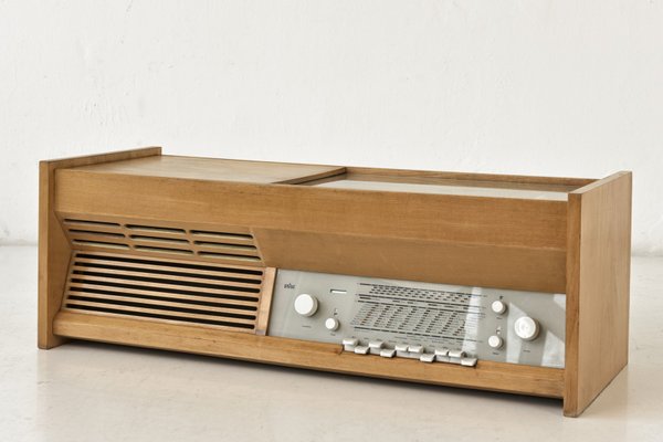 German Stereo Radio Phono Combination by Hans Gugelot for Braun, 1958-LOB-1417053