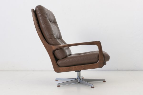 German Swivel Chair by Eugen Schmidt for Soloform, 1960s-LOB-637499