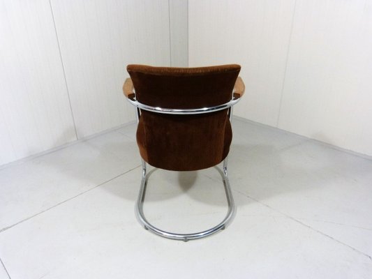 German Tubular Easy Chair, 1950s-TU-724842