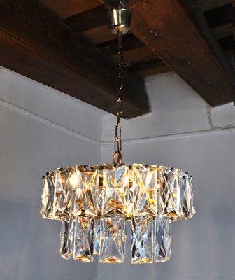 German Two Tiers Chandelier from Kinkeldey, 1970-EJE-1174588