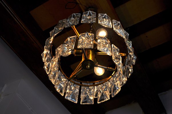 German Two Tiers Chandelier from Kinkeldey, 1970-EJE-1174588