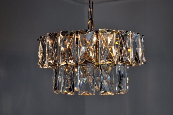 German Two Tiers Chandelier from Kinkeldey, 1970-EJE-1174588