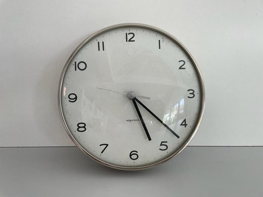 German Wigo Minimalist Wall Clock, 1970s-RDS-1734568