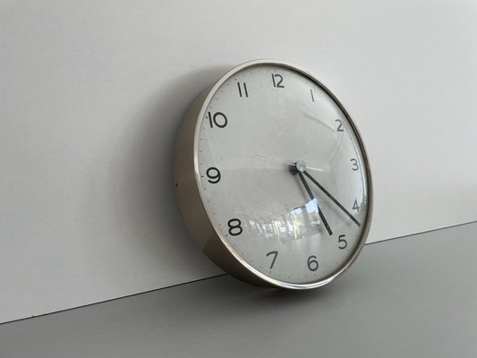 German Wigo Minimalist Wall Clock, 1970s-RDS-1734568