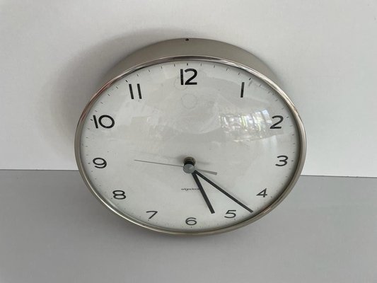 German Wigo Minimalist Wall Clock, 1970s-RDS-1734568