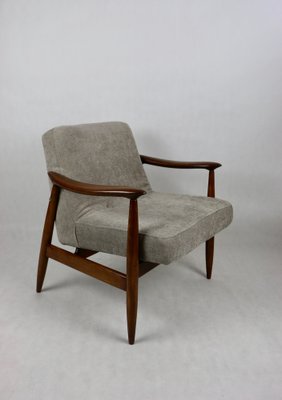 GFM63 Light Brown Lounge Chair by J. Kedziorek, 1970s-UJQ-1756728