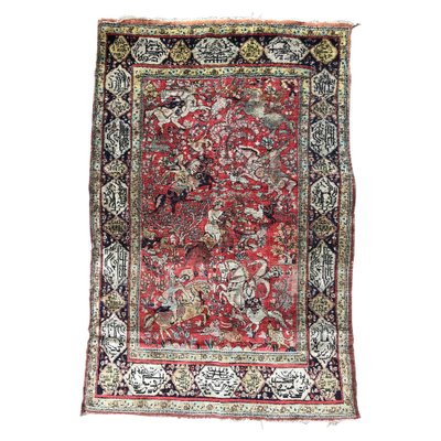 Ghoum Style Silk Rug-YMM-1061906