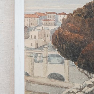 Giacomo Maganzini, Varigotti, 1970s, Watercolor-EZ-2022868