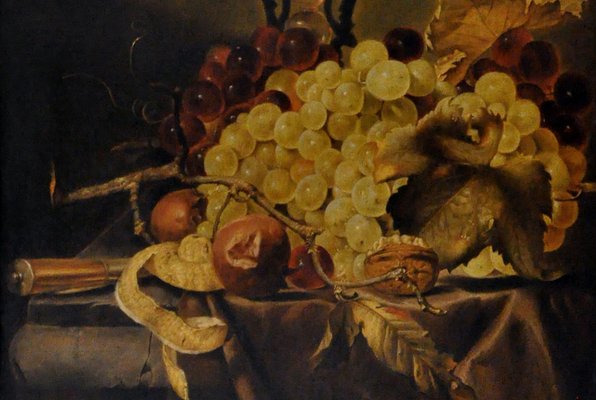 Gianluca D'Este, Italian Still Life, 1998, Oil on Canvas, Framed-YUW-1297509