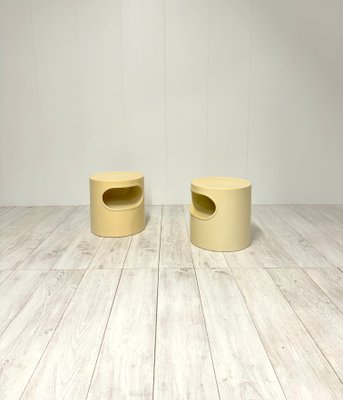 Giano Giano Vano Bedside Tables by Emma Gismondi Schweinberger for Artemide, 1970s, Set of 2-NWG-2032371