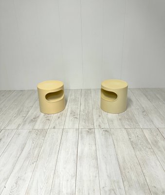 Giano Giano Vano Bedside Tables by Emma Gismondi Schweinberger for Artemide, 1970s, Set of 2-NWG-2032371