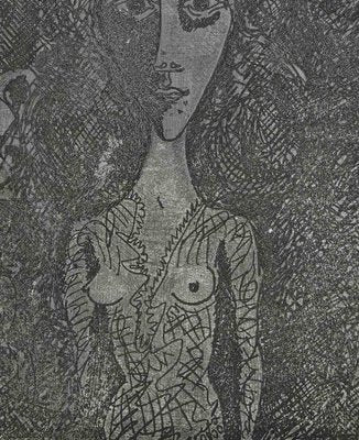 Gianpaolo Berto, Portrait of a Woman, Etching, 1974-ZCI-2029222