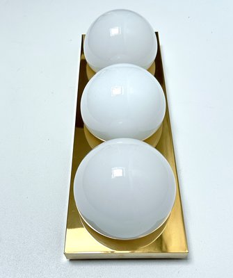 Gilded Bronze and Glass Wall Lights from Limburg, Set of 2-GUT-2023466