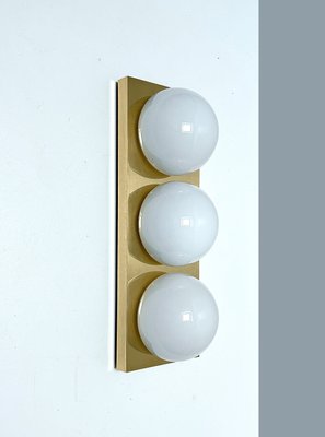 Gilded Bronze and Glass Wall Lights from Limburg, Set of 2-GUT-2023466