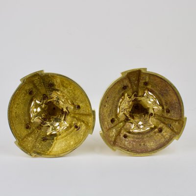 Gilded Bronze Louis XVI Candleholders, Set of 2-KMT-1168599