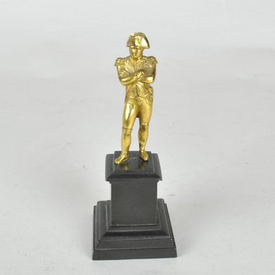 Gilded Bronze Sculpture of Napoleon Bonaparte Standing, 19th Century-SYQ-1739086