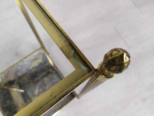 Gilded Bronze Side Table, 1950s-EAD-1781984