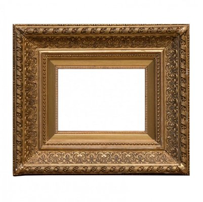 Gilded Carved Wooden Frame-WMV-1129304