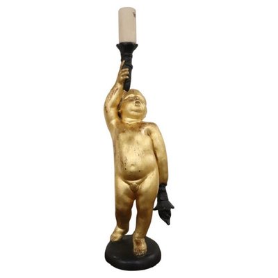 Gilded Cherub Candleholder, 21st Century-DCO-1821026