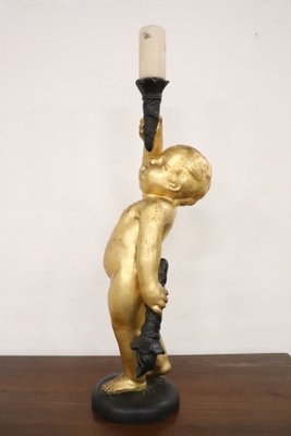 Gilded Cherub Candleholder, 21st Century-DCO-1821026