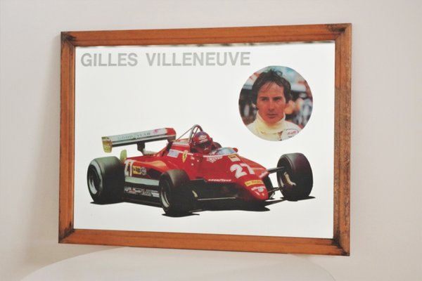 Gilles Villenue Framework Mirror from Ferrari, 1980s-KNM-984365