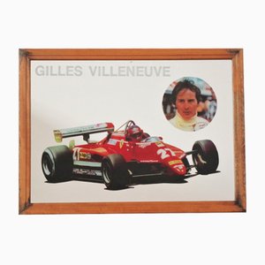 Gilles Villenue Framework Mirror from Ferrari, 1980s-KNM-984365