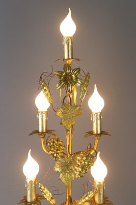 Gilt Brass and Bronze Electrified French Candelabra-KEG-754023