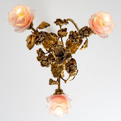 Gilt Bronze and Glass Chandelier, France, 1890-VDW-2028619