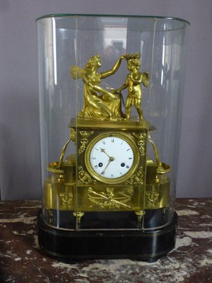 Gilt Bronze Clock, 1900s-WSV-1028756