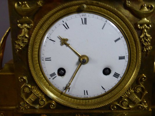 Gilt Bronze Clock, 1900s-WSV-1028756