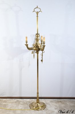 Gilt Bronze Floor Lamp, Late 19th Century-RVK-1701003