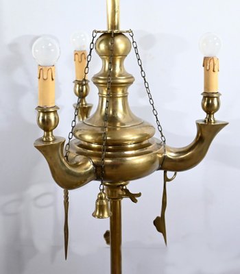 Gilt Bronze Floor Lamp, Late 19th Century-RVK-1701003