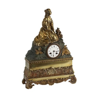 Gilt Bronze Pendulum Clock-VMM-1821412