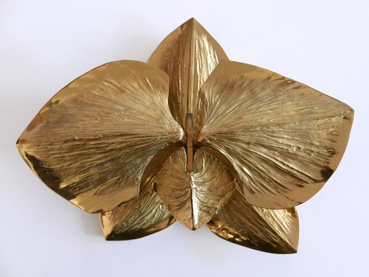 Gilt Bronze Sconce by Chrystiane Charles for Charles Et Fils, Paris, 1980s-WPT-1152676