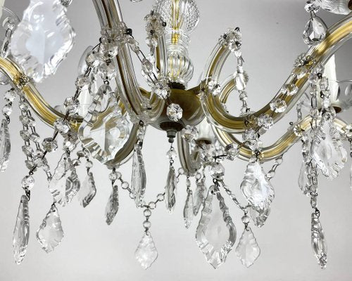 Gilt Metal Frame Crystal Ceiling Lamp-GYX-1348247