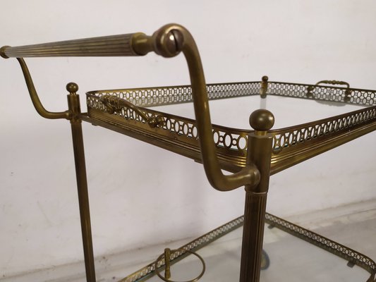 Gilt Serving Bar Cart, 1970s-EAD-1716641