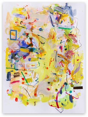 Gina Werfel, Spring, Acrylic & Mixed Media on Paper, 2016-RMD-1443828