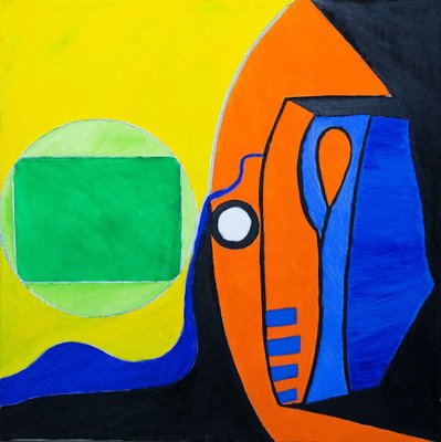 Giorgio Lo Fermo, Composition, Oil on Canvas, 2020-ZCI-792484