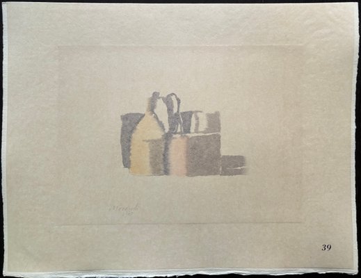 Giorgio Morandi, Still Life, 1960-1973, Lithograph-YWW-2021687