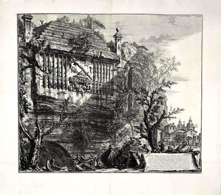 Giovanni Battista Piranesi, Sepulcher Regio, Or Consular, Etched Into the Cliff, 1764-ZCI-853999