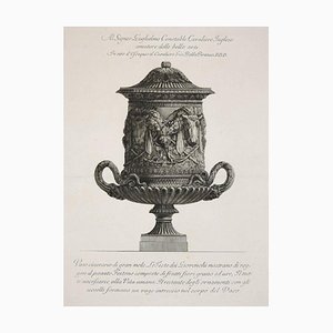 Giovanni Battista Piranesi, Vaso Cinerario di Gran Mole from Vases, Candelabras, Grave, Stones..., Etching-ZCI-2025163