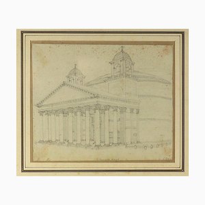 Giovanni Fontana, Pantheon, Original Drawing, Late 16th-Century-ZCI-915372