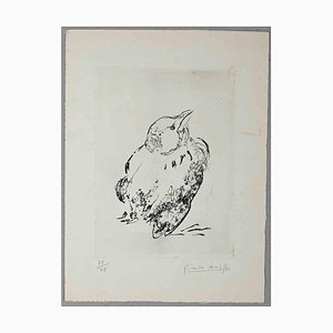 Giselle Halff, Bird, Original Etching and Aquatint, Mid-20th-Century-ZCI-1216707