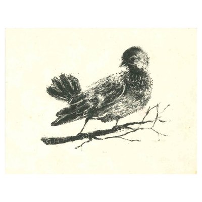 Giselle Halff, The Bird, Lithograph, 1950s-ZCI-2024901