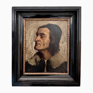 Giuliano De Medici, Portrait, 19th Century, 1885, Oil on Canvas, Framed-FB-1783633