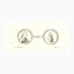 Givanni Morghen, Modern Coin from Reign of Two Sicilies, Etching, 18th-Century-ZCI-1164591