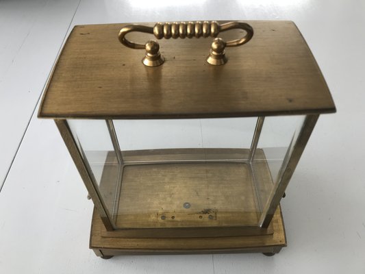 Glass and Brass Box from Kieninger & Obergfell 1960s-WQQ-1336100