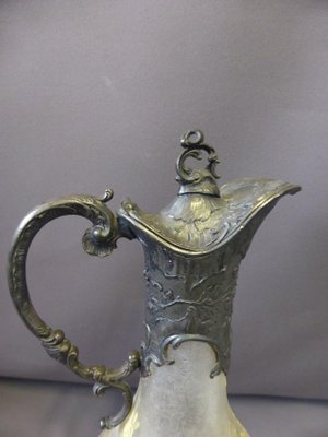 Glass and Metal Ewer-WSV-605523