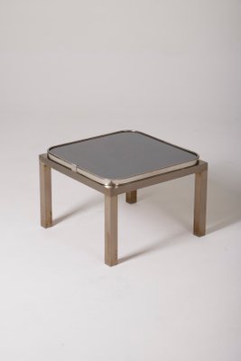 Glass and Metal Side Table from Maison Jansen-QAC-2034716