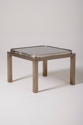 Glass and Metal Side Table from Maison Jansen-QAC-2034716